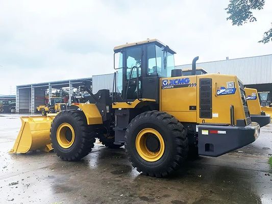 Mini cargador de ruedas hidráulicas de 5 toneladas XCM-G LW500FN para la bomba hidráulica superior en la construcción