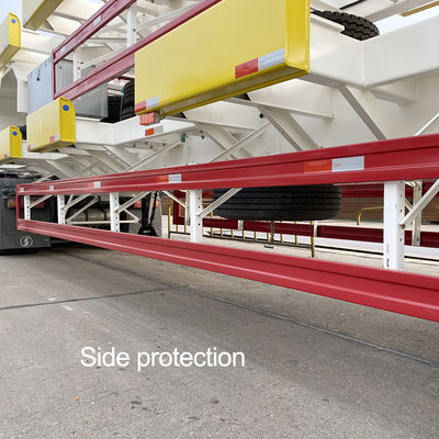 Semi-remolque terminal de 45 toneladas y 60 toneladas para contenedores de 40 pies