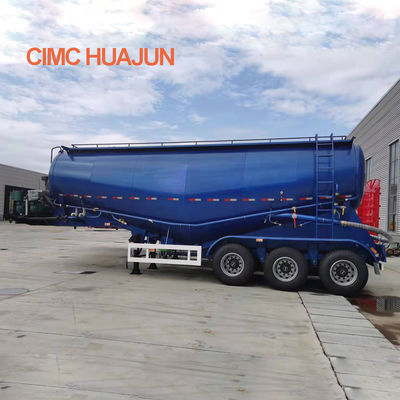 90 /50 King Pin 3 Ejes 40CBM 45CBM Semirremolque de cemento para el transporte seguro de cemento