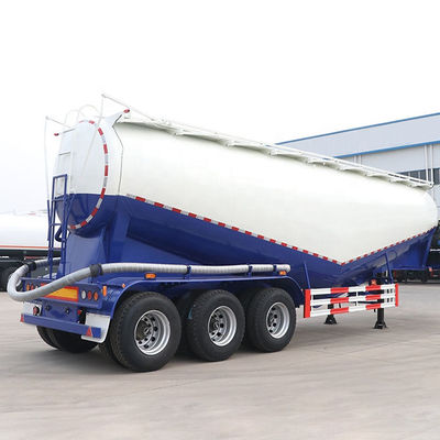 90 /50 King Pin 3 Ejes 40CBM 45CBM Semirremolque de cemento para el transporte seguro de cemento