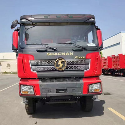 Capacidad de carga izquierda de 31-40 toneladas Shacman 6x4 U Forma X3000 camión de descarga