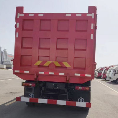 Capacidad de carga izquierda de 31-40 toneladas Shacman 6x4 U Forma X3000 camión de descarga
