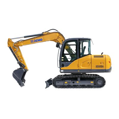 Excavadora de ahorro de energía XCM-G XE80DA 8T 10T Mini Máquina de elevación hidráulica