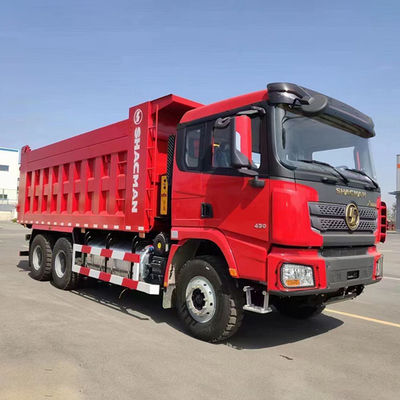 Capacidad de carga izquierda de 31-40 toneladas Shacman 6x4 U Forma X3000 camión de descarga