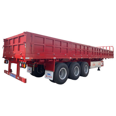 13000*2550*2280mm 3 ejes Semirremolque de carga de 60 toneladas Q345 o HG700