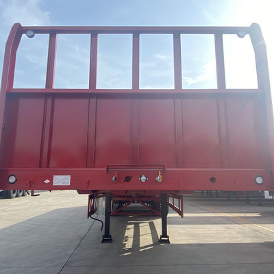 13000*2550*2280mm 3 ejes Semirremolque de carga de 60 toneladas Q345 o HG700