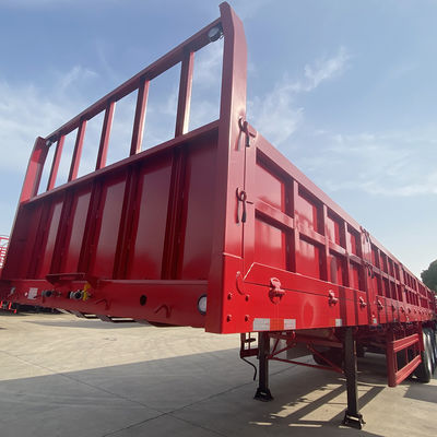 13000*2550*2280mm 3 ejes Semirremolque de carga de 60 toneladas Q345 o HG700