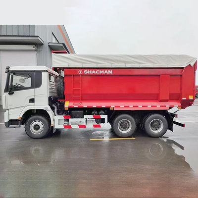 Gran potencia 351-450hp Shacman 6X4 camión de descarga en forma de U para el transporte de 50 toneladas
