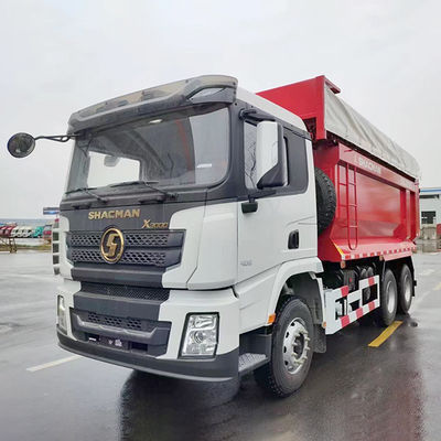 Gran potencia 351-450hp Shacman 6X4 camión de descarga en forma de U para el transporte de 50 toneladas