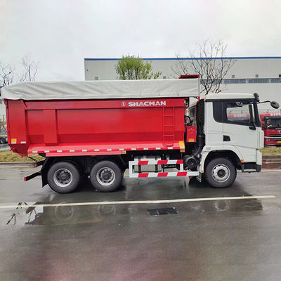 Gran potencia 351-450hp Shacman 6X4 camión de descarga en forma de U para el transporte de 50 toneladas