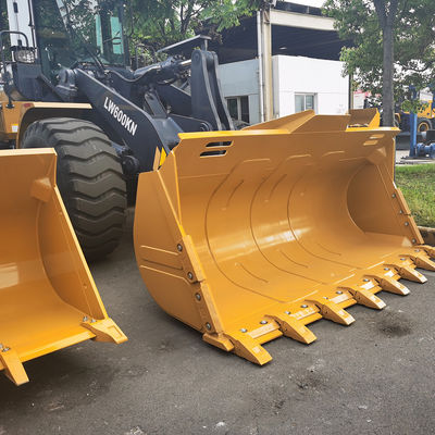 6 toneladas XCM-G LW600KN Cargador de ruedas Tamaño del neumático 23.5-25 Diseñado 178kw