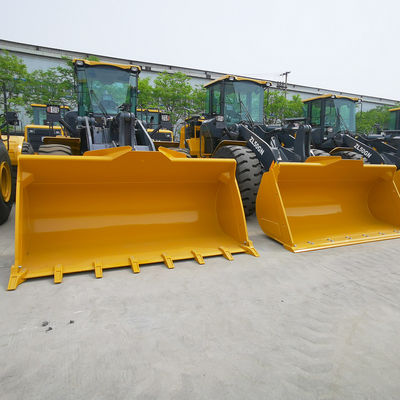 6 toneladas XCM-G LW600KN Cargador de ruedas Tamaño del neumático 23.5-25 Diseñado 178kw