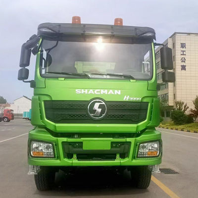 12 Shacman de cambio hacia adelante 8X4 Cabina plana en forma de U H3000 F3000 camión de descarga para el área minera