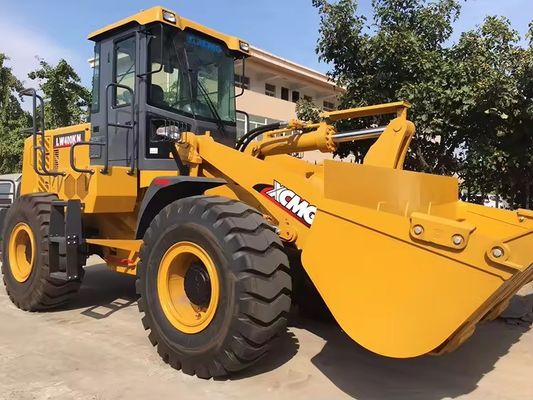 Tractor de carga frontal de 92 KW LW400FN de 4 toneladas de ruedas Diseñado 23.5-25