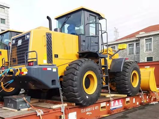 8000*3016*3515 Dimensión LW500F Cargador de ruedas de 5 toneladas Cargador de minas Weichai/Motor Cummins