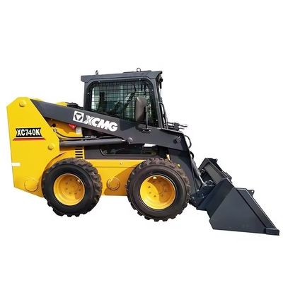75 KW Xugong XC740K XC760K Cargador de retroexcavadora pequeño Tractor Cargador deslizante para construcción