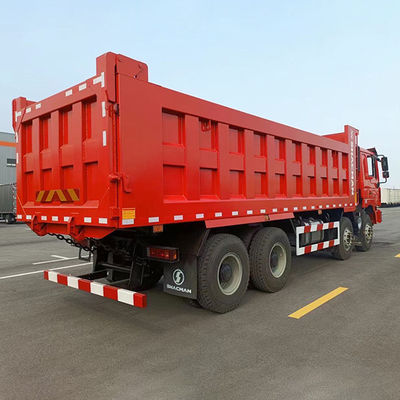 15-20T izquierda Shacman 8X4 F3000 X3000 camión de descarga para caja de cambios rápida