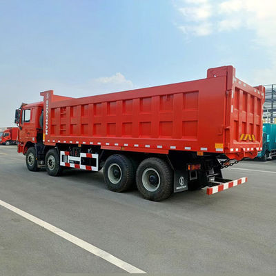 15-20T izquierda Shacman 8X4 F3000 X3000 camión de descarga para caja de cambios rápida