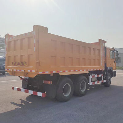 Camiones descargables Shacman 300-400L Capacidad del tanque de combustible y tipo de combustible diésel con 2 asientos