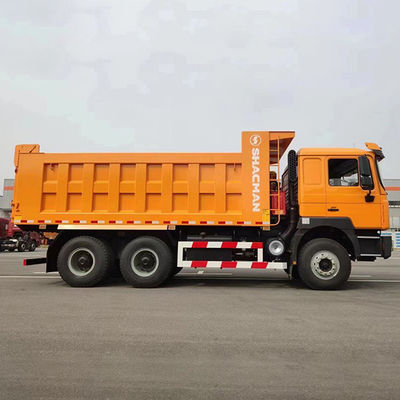 Camiones descargables Shacman 300-400L Capacidad del tanque de combustible y tipo de combustible diésel con 2 asientos