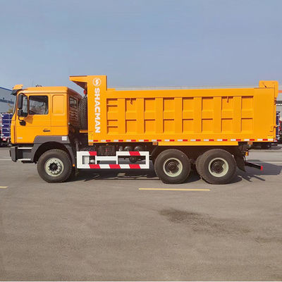 Camiones descargables Shacman 300-400L Capacidad del tanque de combustible y tipo de combustible diésel con 2 asientos